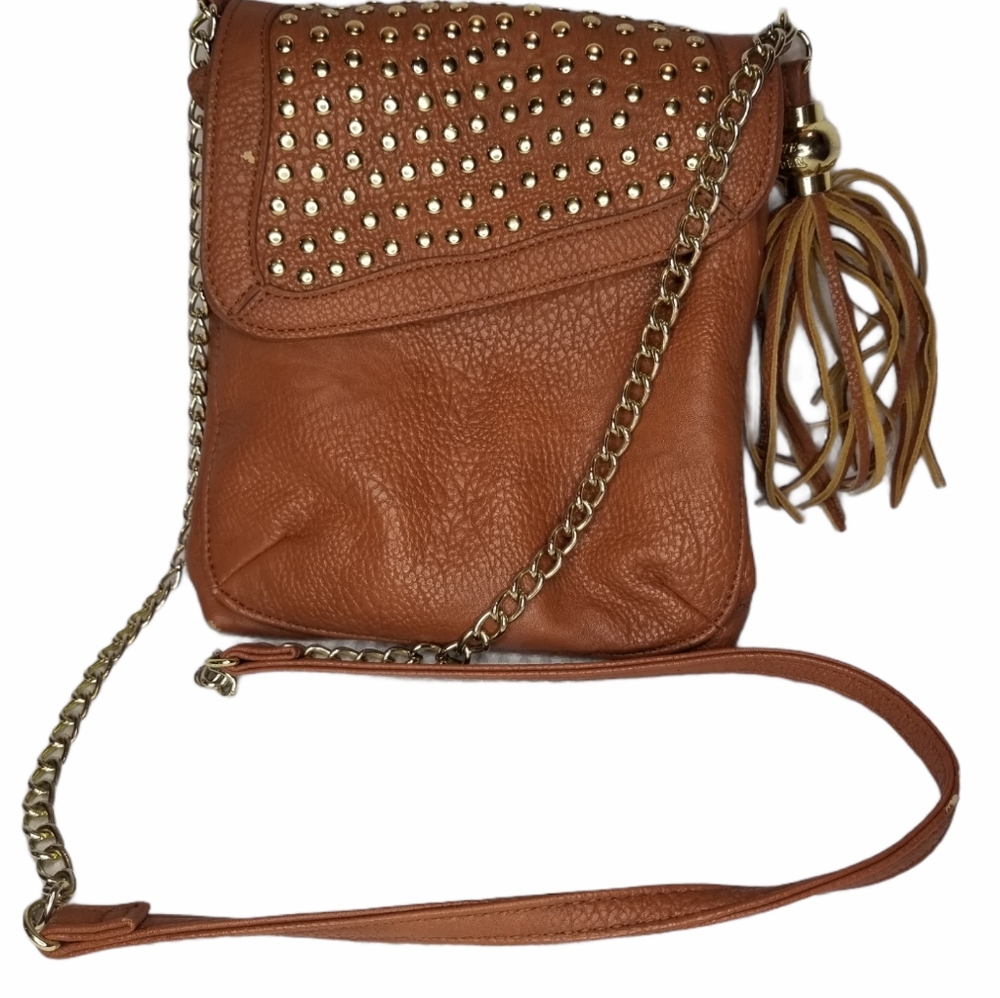 STEVE MADDEN Studded Chain Crossbody Purse